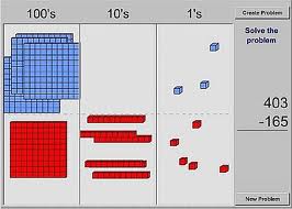 Ten Blocks for Subtraction 